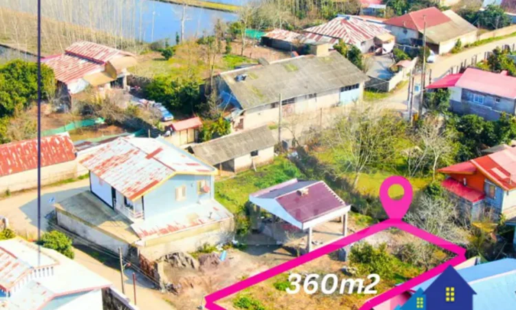 زمین مسکونی فروشی با بافت روستایی