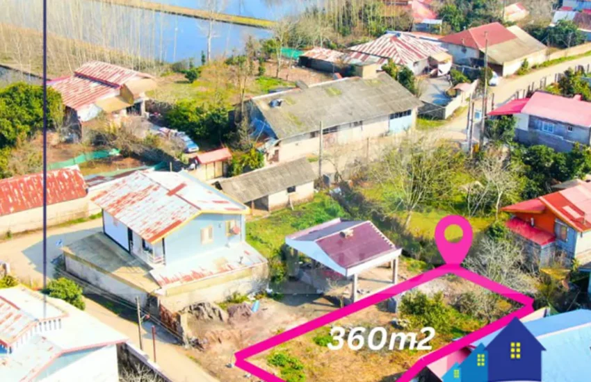 زمین مسکونی فروشی با بافت روستایی