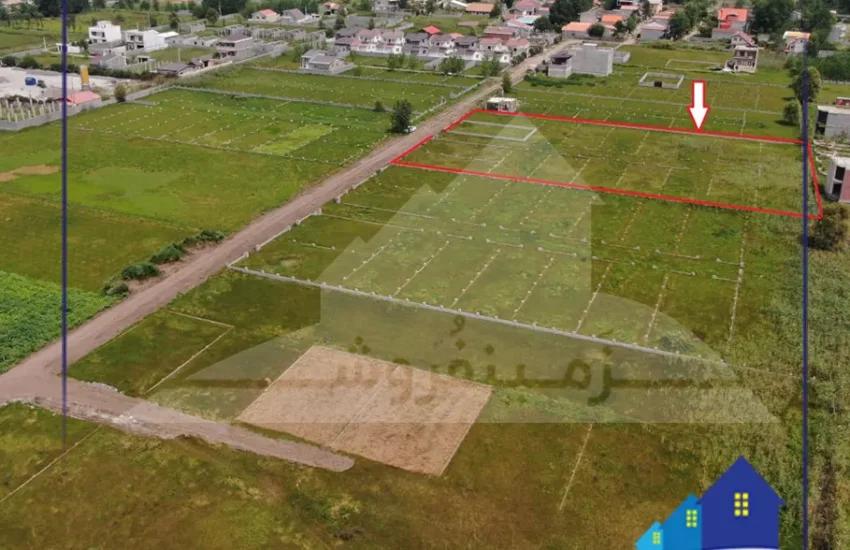 9003رادارکومه چاف زمین مسکونی دارای سند