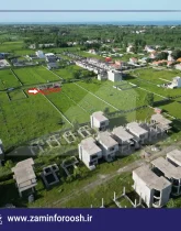 155متر زمین مسکونی سنددار در محله چاف