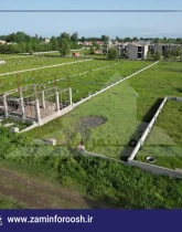 155متر زمین مسکونی سنددار در محله چاف